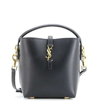 Saint Laurent Le 37 Bucket Bag Leather Mini