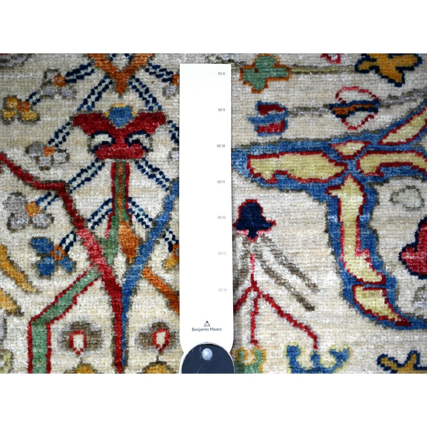 3'1"X9'10" Gray Fine Aryana Bidjar Garus Design Runner Oriental Rug