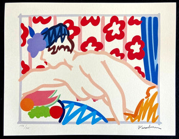 Tom Wesselmann Lithograph Coa Original Signed