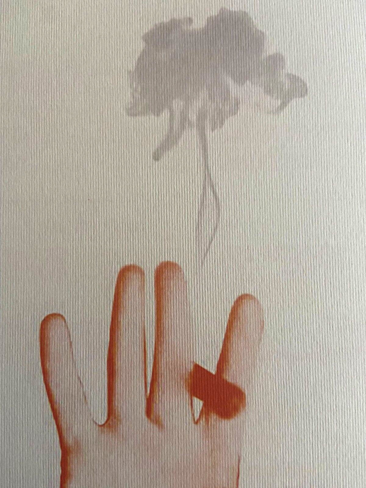 Marcel Duchamp Lithograph Stamped Signed Op Numbered A Hand Crayon