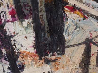 Rodolphe Caillaux (France) - Paris Original Painting Oil On Canvas Signed Framed