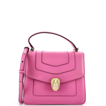 Bvlgari Serpenti Forever Top Handle Bag Leather Small