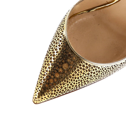 Christian Louboutin Women'S Galupump Pumps Perforated Leather 100