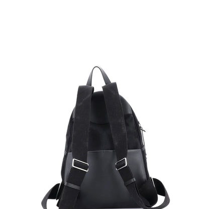 Hermes Allback Backpack Bivouac Toile With Leather
