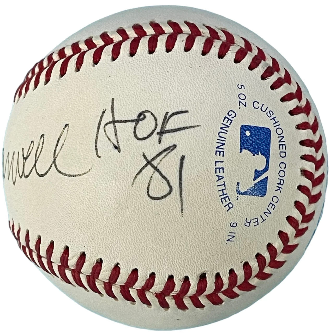 Ernie Harwell Hof 81 Autographed Official League Baseball