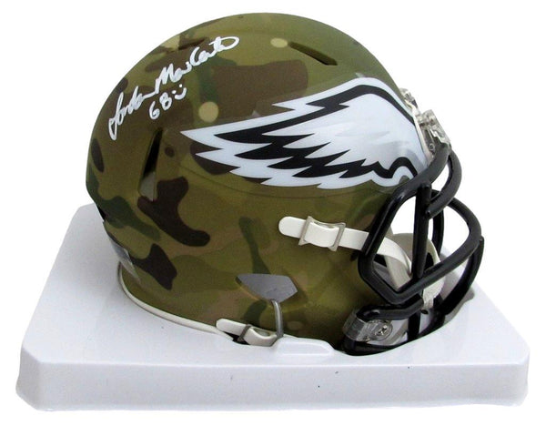 Jordan Mailata Autographed Mini Camo Football