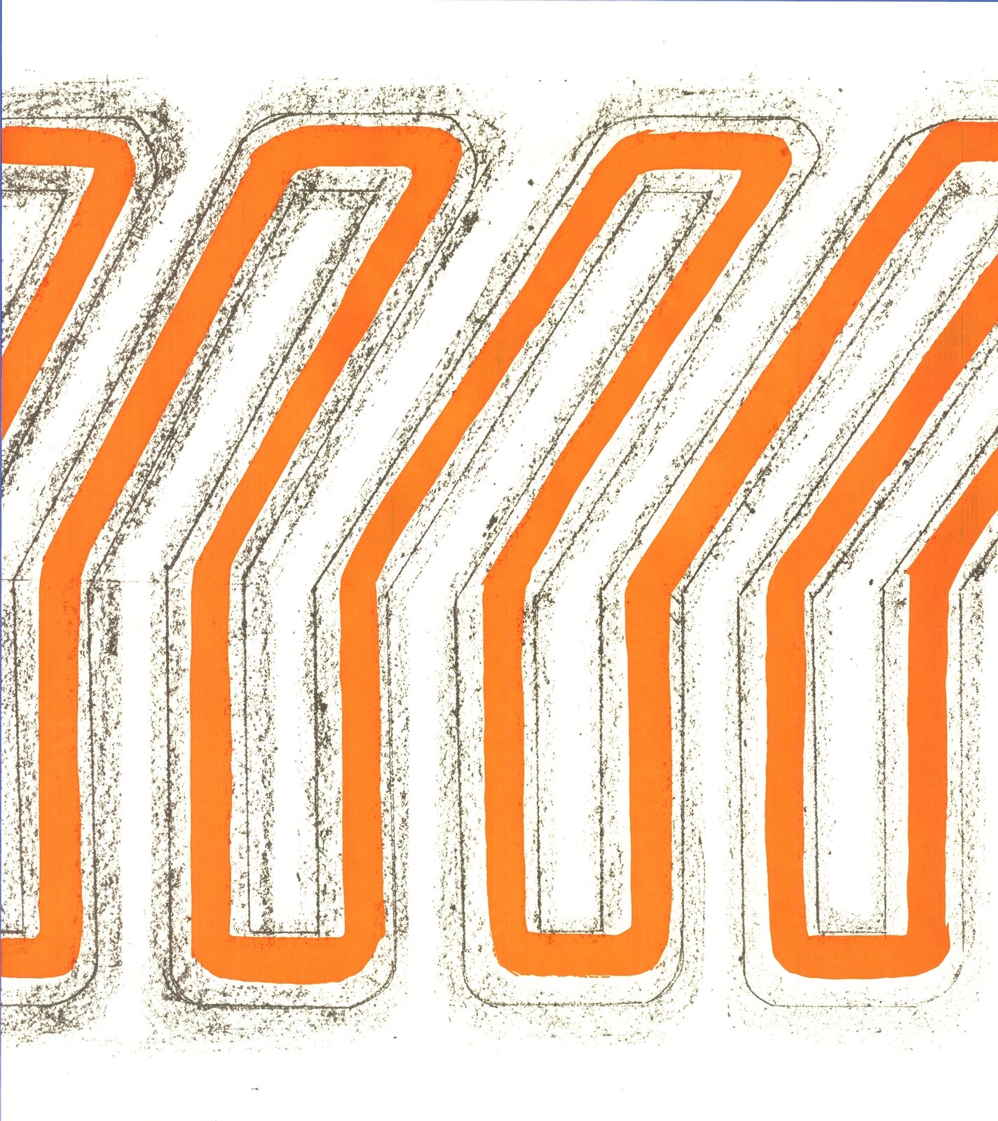 Vardea Chryssa National Collection Of Fine Arts " Serigraph Abstr