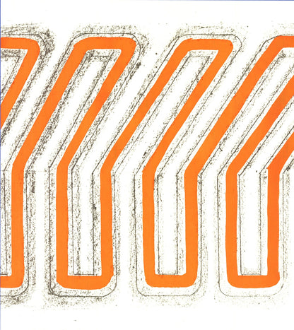 Vardea Chryssa National Collection Of Fine Arts " Serigraph Abstr