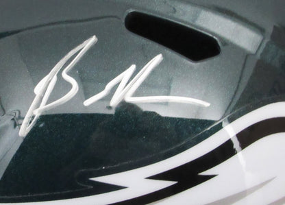 Brandon Graham Signed Green Full Size Speed Replica Helmet Eagles Bas 195559
