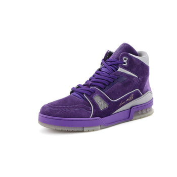 Louis Vuitton Men'S Lv Trainer Sneakers Suede