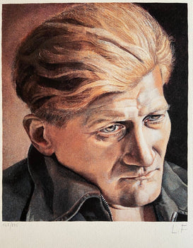 Lucian Freud Lithograph Signed Coa (Egon Schiele Francis Bacon)