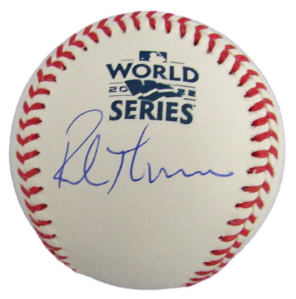 Rob Thomson Autographed Rawlings 2022 World Series Baseball Phillies Jsa