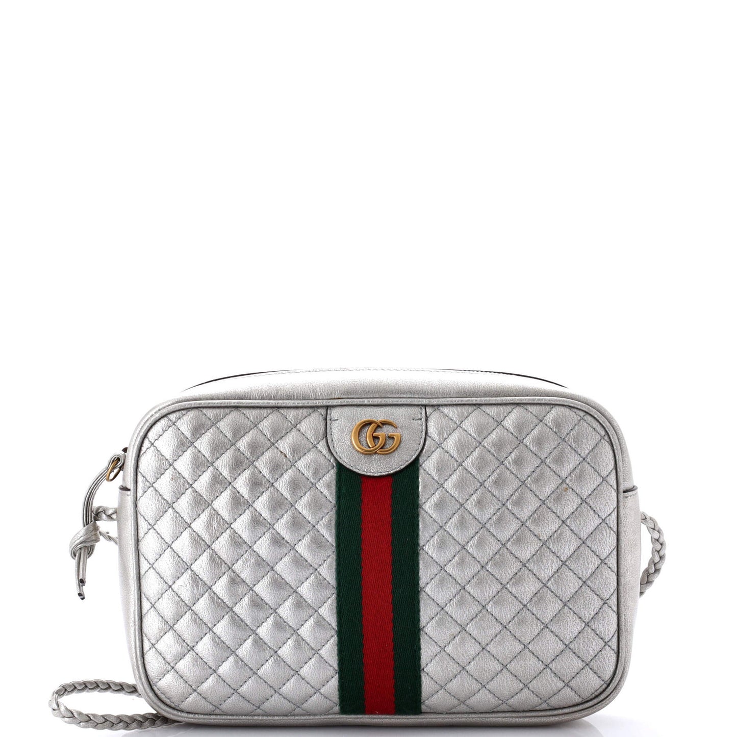 Gucci Trapuntata Camera Bag Quilted Leather Small