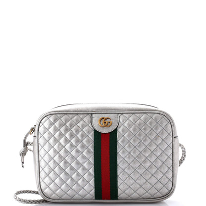 Gucci Trapuntata Camera Bag Quilted Leather Small