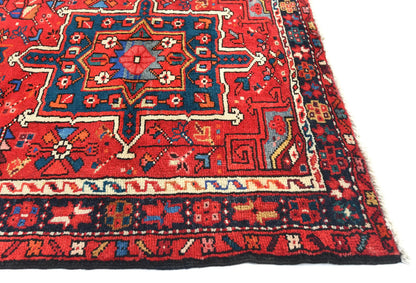 Vintage Hand-Knotted Tribal Runner Rug 3'1X12'7 Rustic Home Oriental Carpet