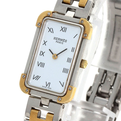 Hermes Clojure Watches Cr1.220 Stainless