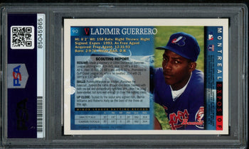 Vladimir Guerrero Montreal Expos Autographed 1995