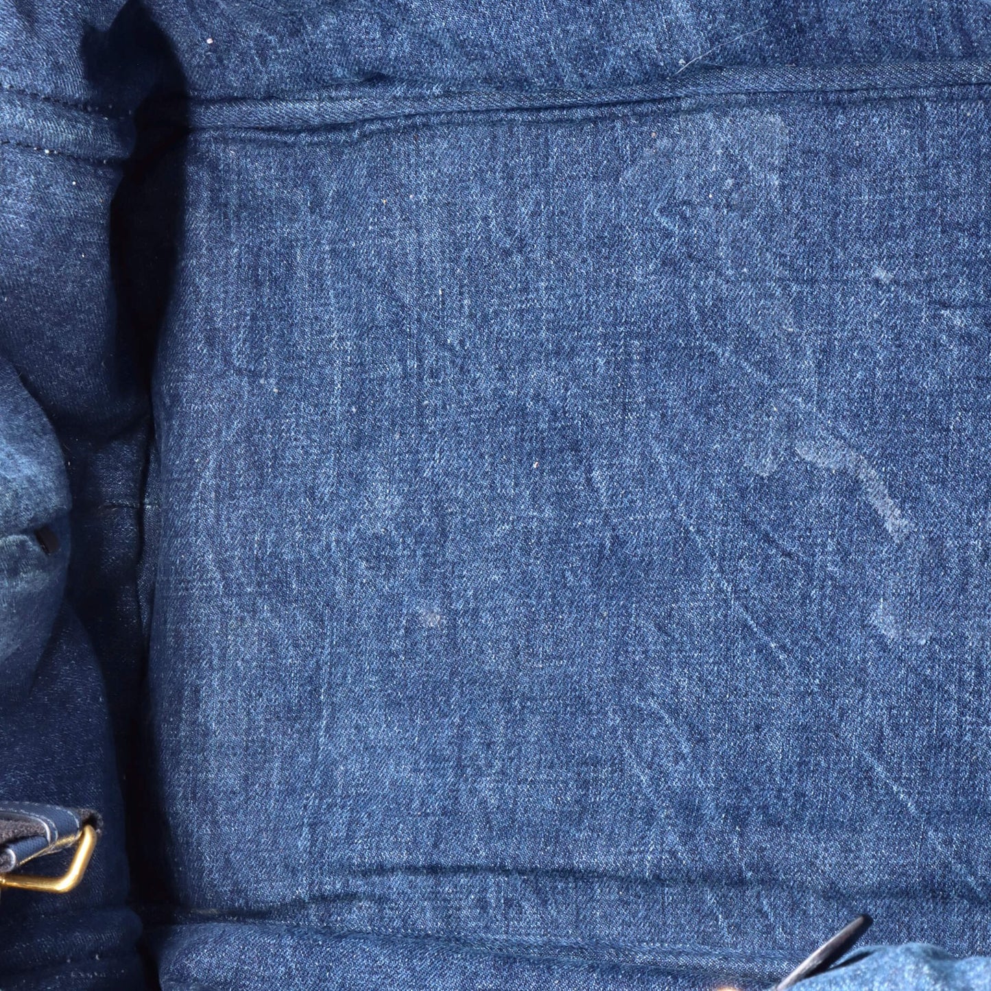 Prada Canapa Tote Denim Large