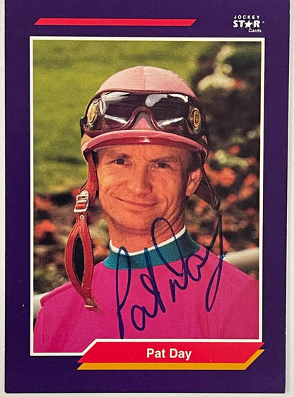 Pat Day Autographed 1992 Horse Star Cards