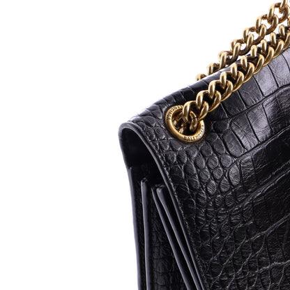 Balenciaga Crush Chain Flap Bag Leather Medium