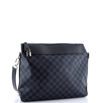 Louis Vuitton Greenwich Messenger Bag Damier Cobalt