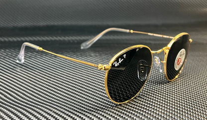 RAY BAN RB3447 919648 Gold Grey Polarized Round