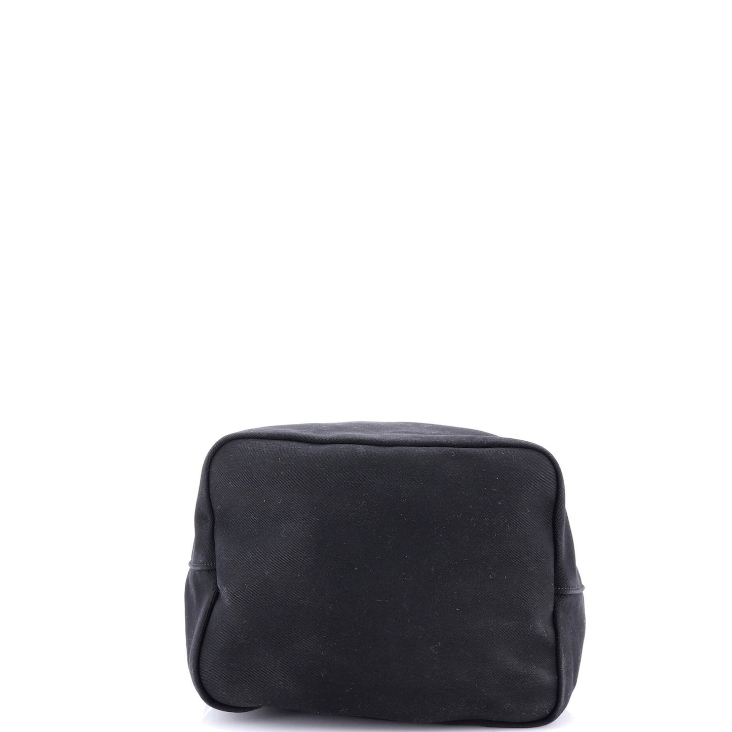 Saint Laurent Rive Gauche Drawstring Sling Bag Stripe Canvas Medium