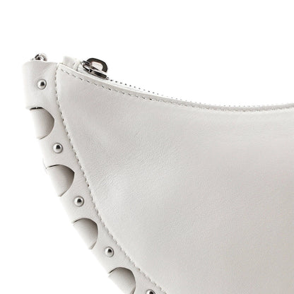 Alaia Demi Lune Chain Bag Studded Leather