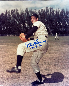 Don Larsen Autographed 8X10 Baseball Photo