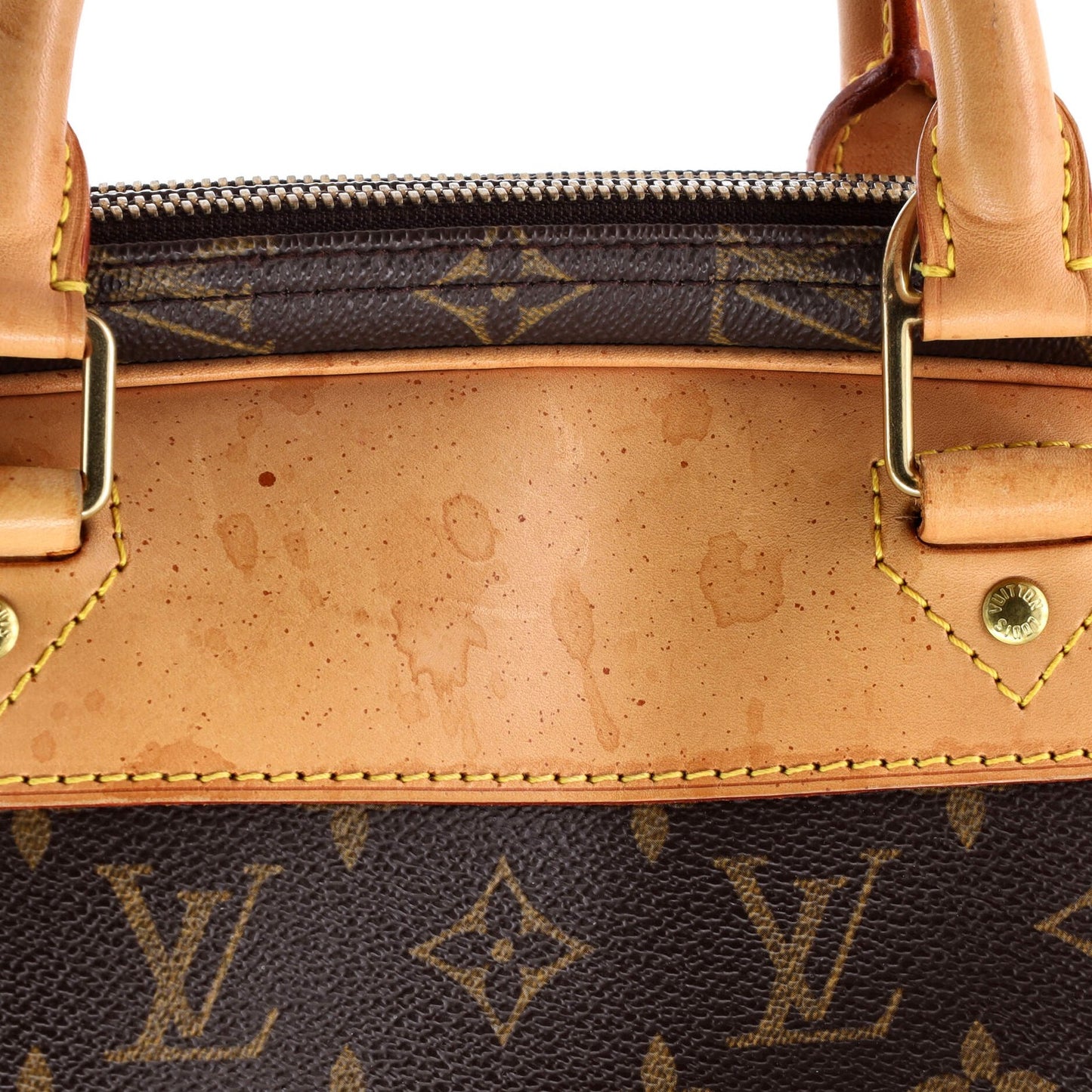 Louis Vuitton Alize Bag Monogram Canvas 24 Heures