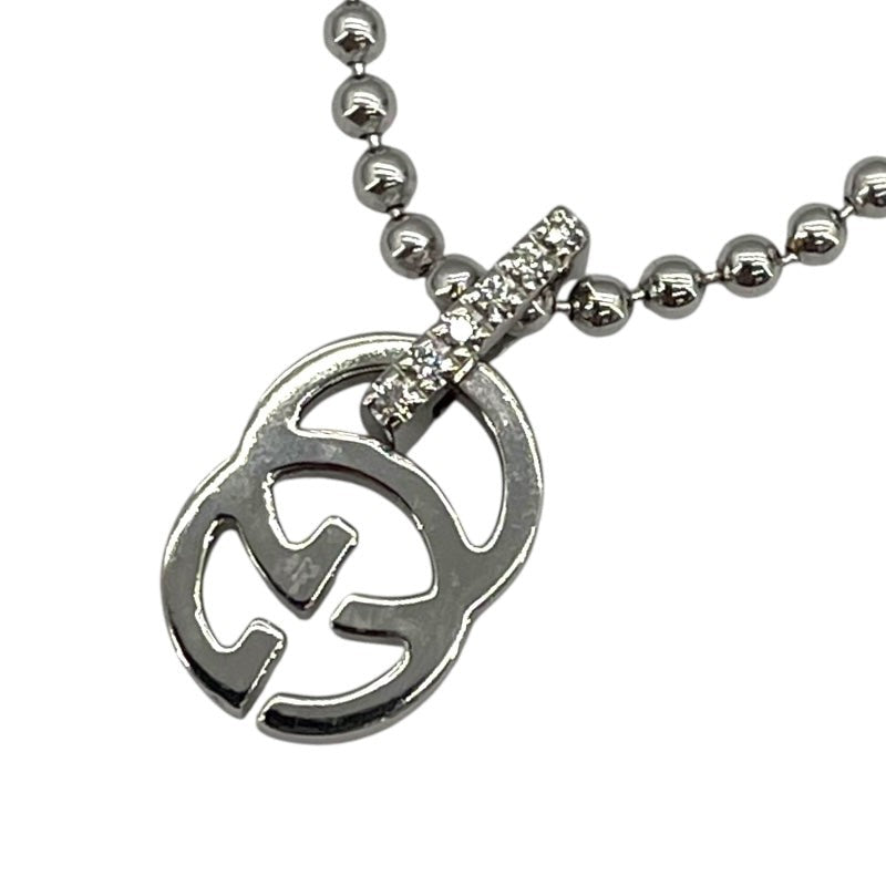 Gucci Gg Logo Necklace Au750