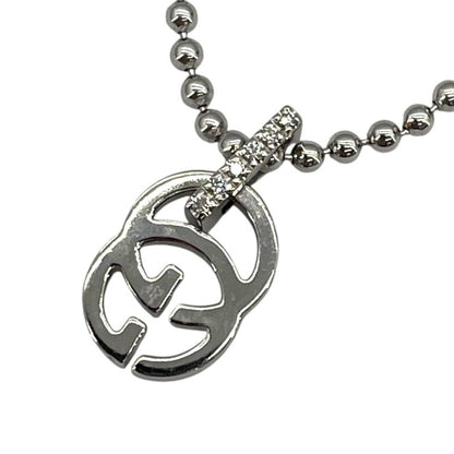 Gucci Gg Logo Necklace Au750