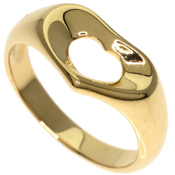 TIFFANY&Co. Ring Open heart K18 Yellow Gold