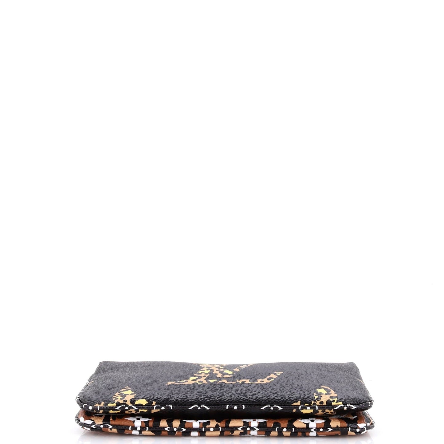 Louis Vuitton Double Zip Pochette Limited Edition Jungle Monogram Giant