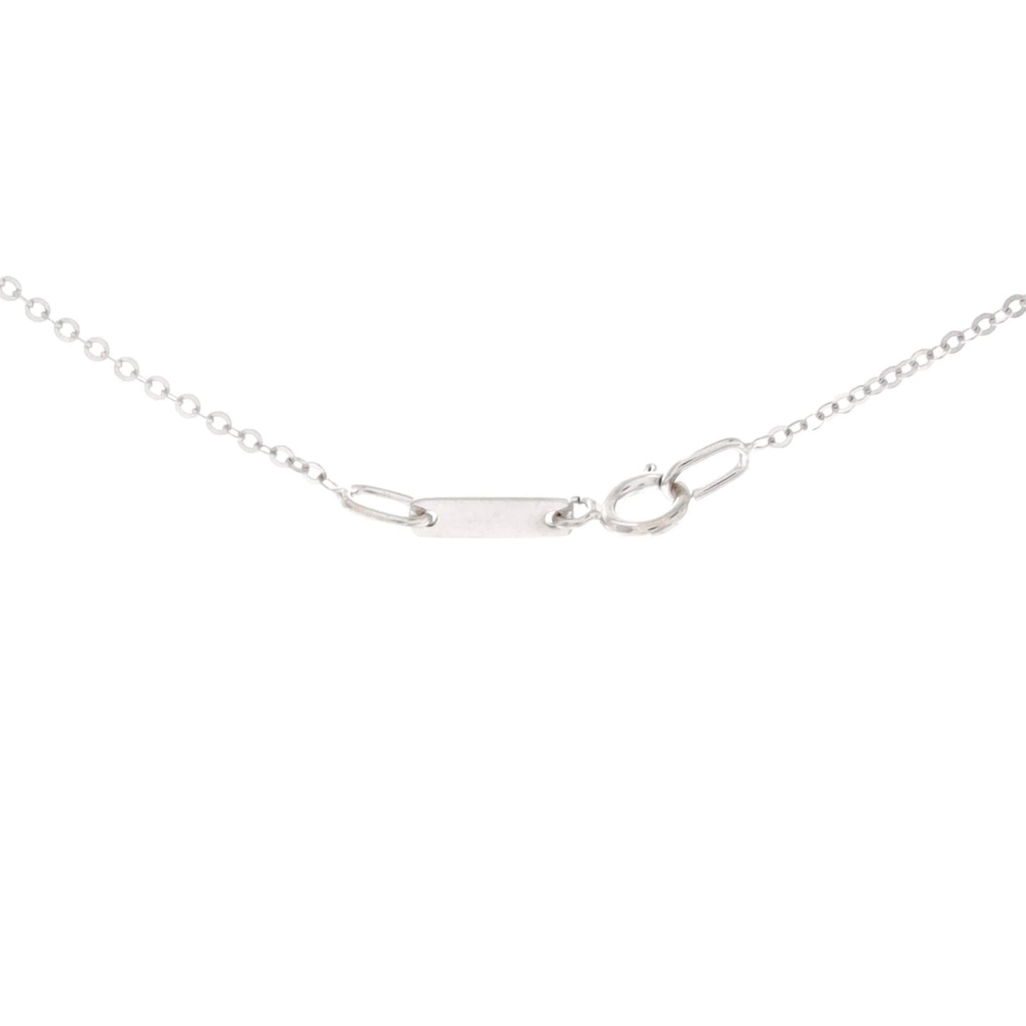 Anita Ko Initial Pendant Necklace 18K White Gold And Diamonds