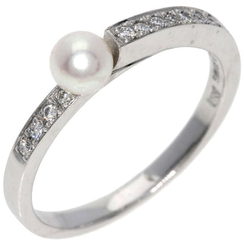 Nina Ricci   Ring 1P Pearl Pearl Diamond K18