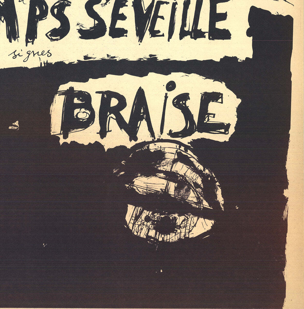 Bernard Dufour Time Dawns... " Lithograph Contemporary