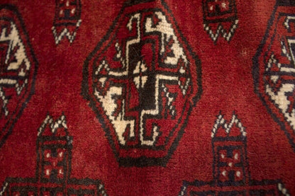 Handmade Semi-Antique Oriental Rug 4X5 Ft Small