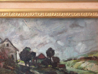 Alain Richard Landscape Original Oil Painting F4  Salon Dautomne Member