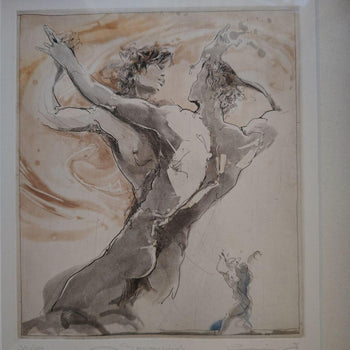 Jurgen Gorg 1995 Original Etching 