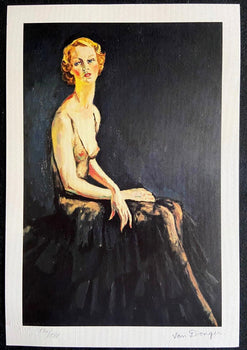 Kees Van Dongen Lithograph 1987 180 Ex