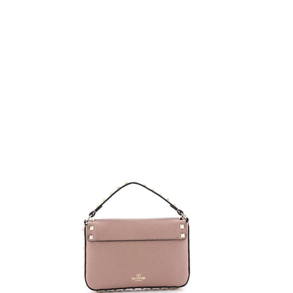 Valentino Garavani Rockstud Top Handle Crossbody Pouch Leather Mini