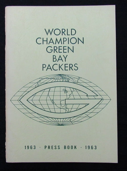 Vintage 1963 World Champion Green Bay Packers