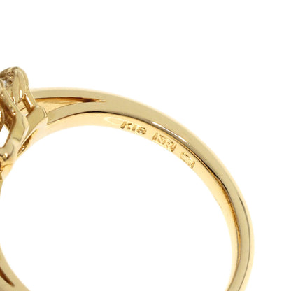 NINA RICCI   Ring Sapphire Diamond K18 Yellow Gold