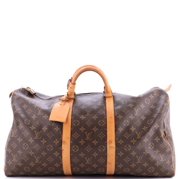Louis Vuitton Keepall Bag Monogram Canvas 55