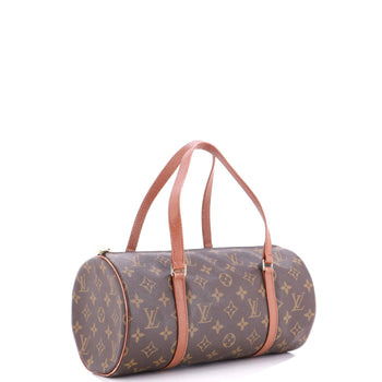 Louis Vuitton Papillon Handbag Monogram Canvas 30