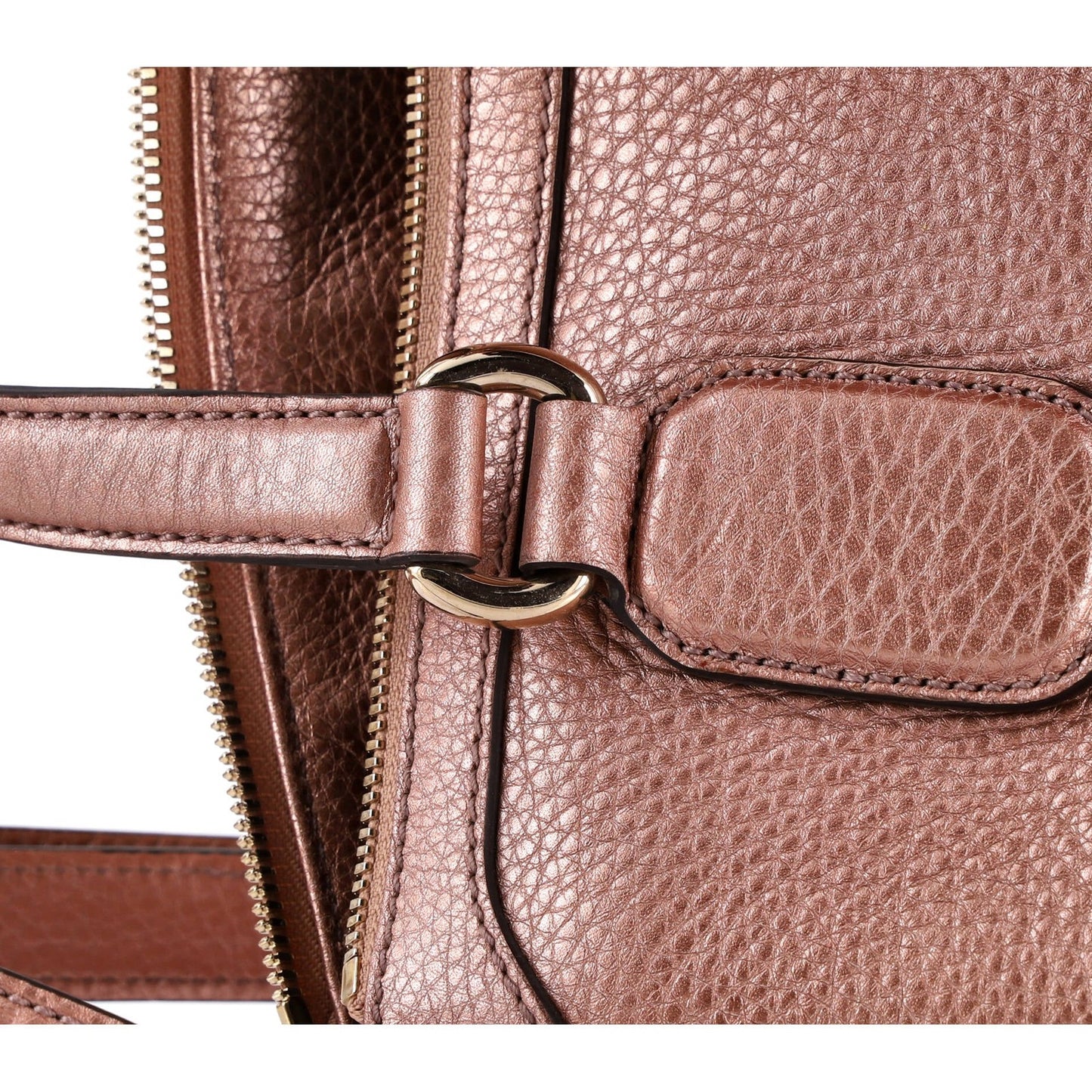 Gucci Soho Convertible Soft Top Handle Bag Leather