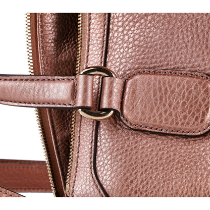 Gucci Soho Convertible Soft Top Handle Bag Leather