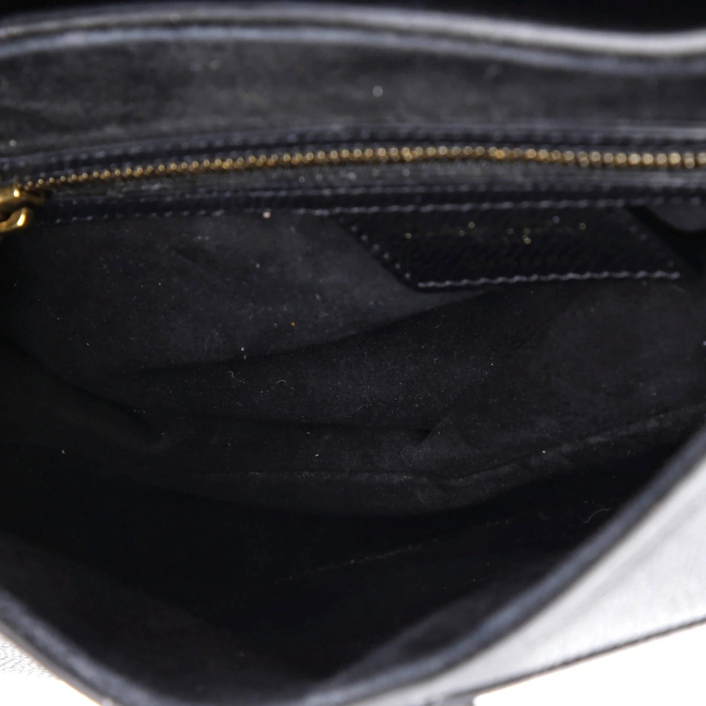 Christian Dior Saddle Handbag Leather Medium