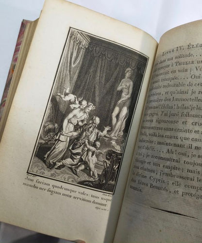 1795 Tibullus Elegies & Jean Second Baisers Mirabeau Commentary W/ Borel Engrave